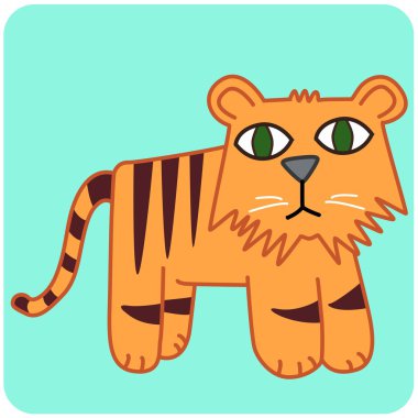 resimde kaplan hayvan