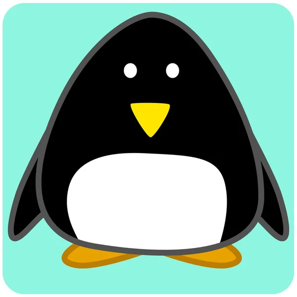 Illustratie Penguin dier — Stockvector