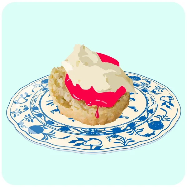 Illustrazione di Scone — Foto Stock