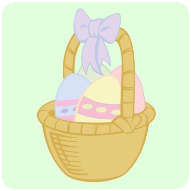 Yumurta sepet çizimi