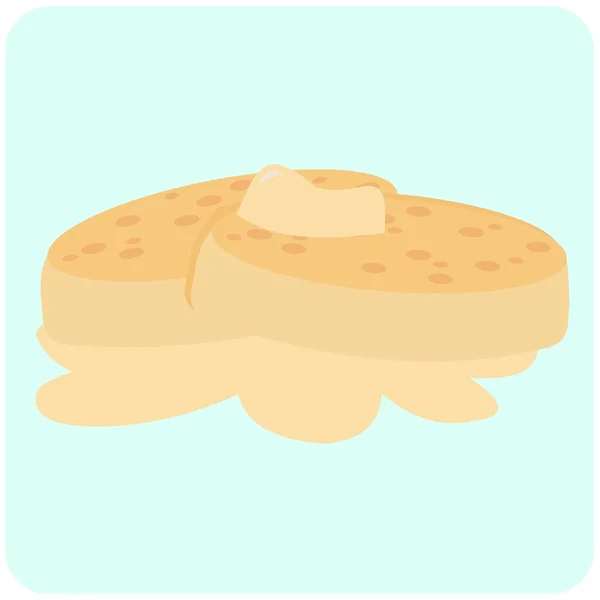 Illustrazione di Crumpets — Vettoriale Stock