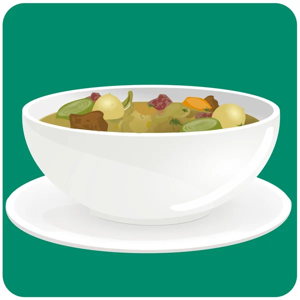 Illustrazione di Irish Stew — Vettoriale Stock