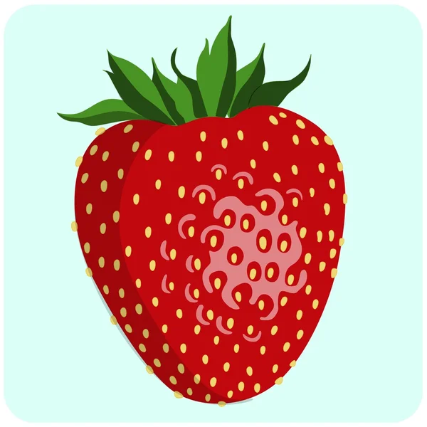 Εικονογράφηση της φράουλας — Διανυσματικό Αρχείο