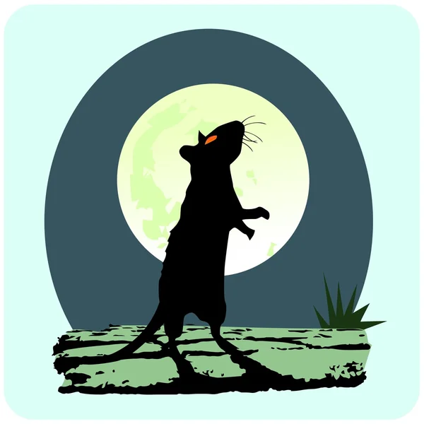 Ilustraciones de Plague Rat — Vector de stock