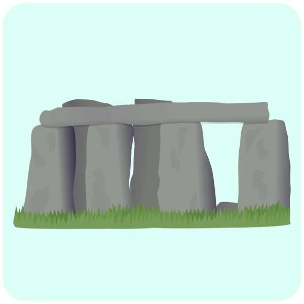 Ilustrasi Stonehenge - Stok Vektor