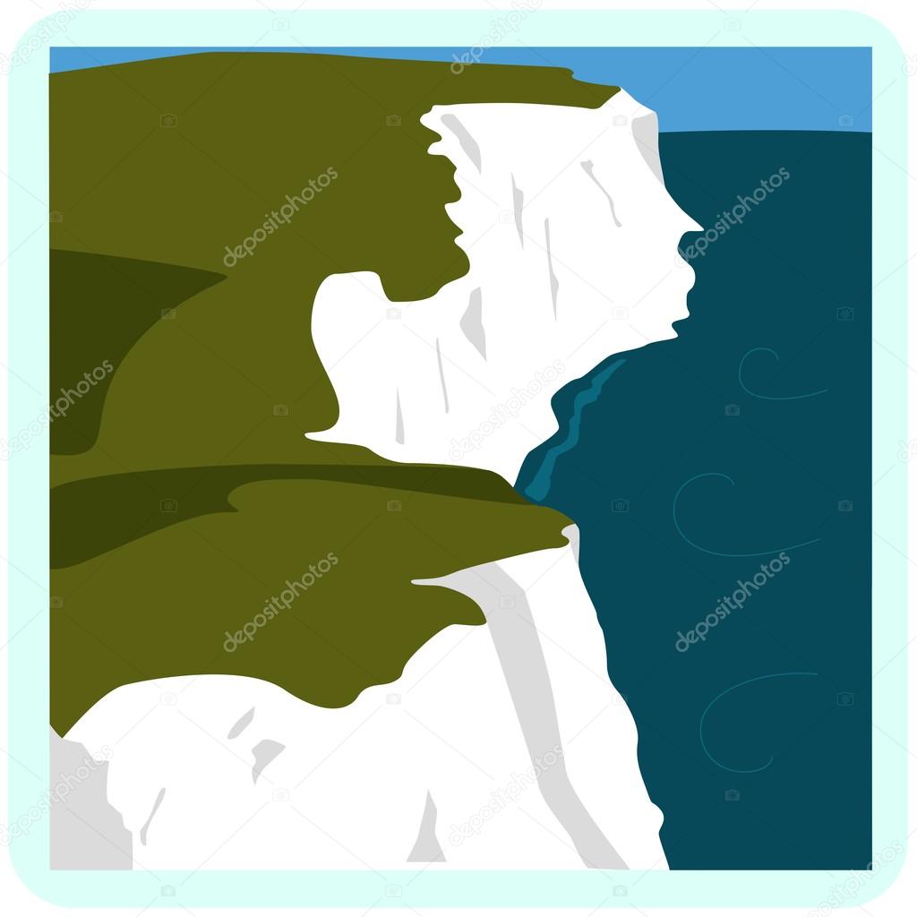 illustration of White Cliffs of Dover