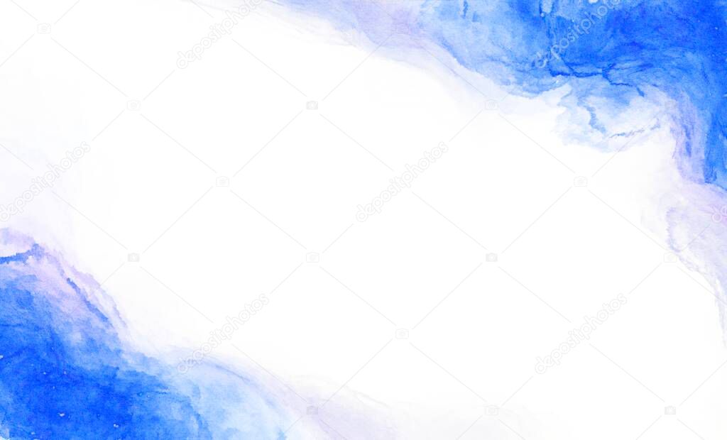 Blue background graphics, such as depicted in alcohol ink