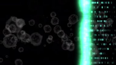 Virüsü analiz etmek için görüntü videosu (4K)