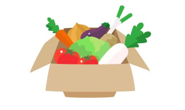 Karton Dökümün Vektör İllüstrasyonuName