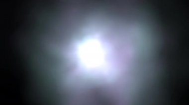 Sis ve ışık yakınlaştırma efektleri videoları (4K çözünürlüğü)