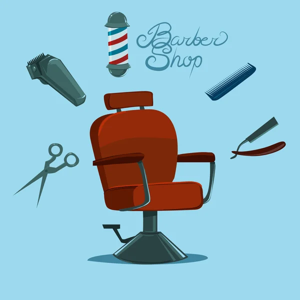 Barber shop illustration2 — Stock Vector