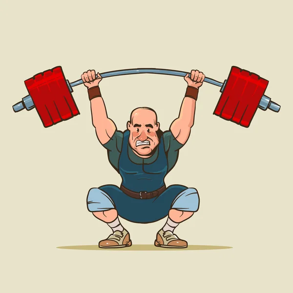 çizgi film adam weightlifter3