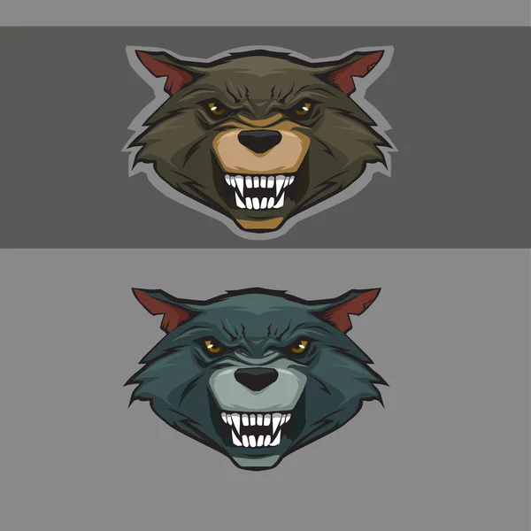 Logotipo wolf2 —  Vetores de Stock