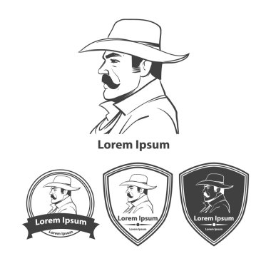 kovboy profil logosu