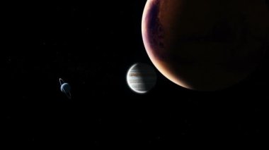 Mars gezegeni. 