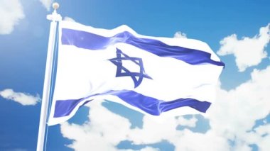 Bir bayrağın yakın çekimi