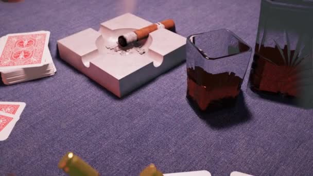 Egy közeli kép egy játékról — Stock videók