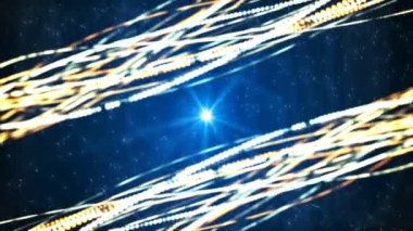 Soyut parlak spirali olan bir HD Döngüsü Arkaplanı