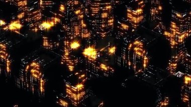 Gökyüzünde havai fişekler