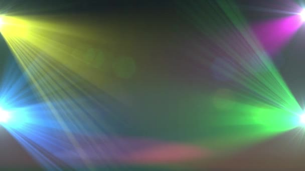 背景上的彩虹 — 图库视频影像