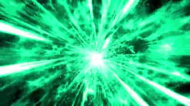 Bir lazerin yakın çekimi.