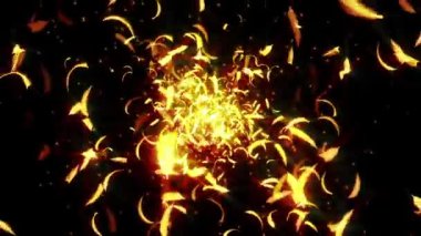 Geceleri sergilenen bir sürü sebze.