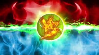 Bir ışığa yakın çekim