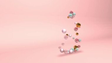 A close up of a necklace. High quality footage