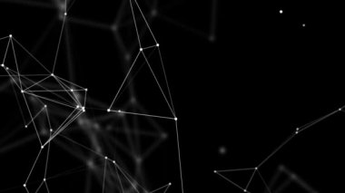 Karanlıkta şemsiye tutan bir el.