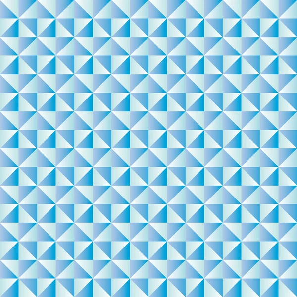 Abstrakter Hintergrund mit Rautenformen in verschiedenen Blautönen — Stockvektor