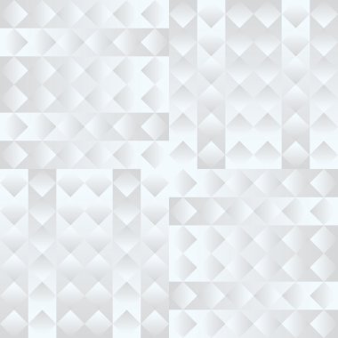 Gri ve mavi arka plan ile geometrik rhomboid