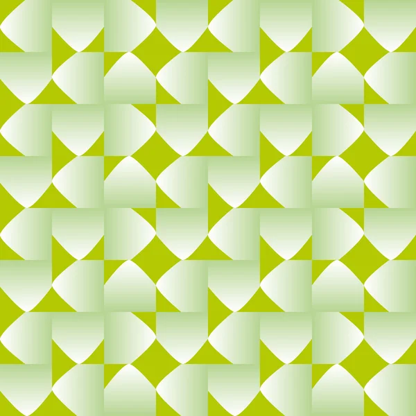 Λουλουδάτο μοτίβο με πέταλα σε πράσινο φόντο — Διανυσματικό Αρχείο