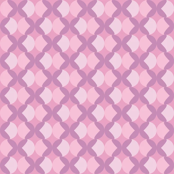 Patrón con formas geométricas violeta y rosa — Archivo Imágenes Vectoriales