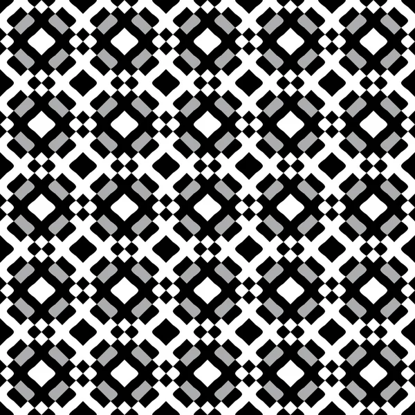 Padrão geométrico com cinza branco e preto efeito pixel decorações — Vetor de Stock