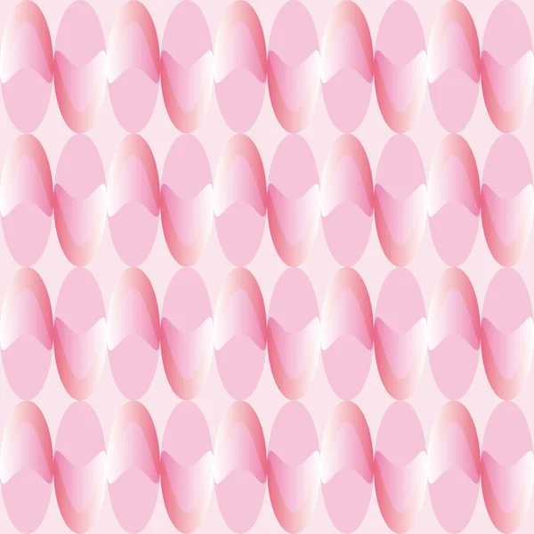 Elegantes Muster mit rosa Dekorationen — Stockvektor