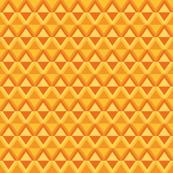 Wzór geometryczny diamentami pomarańczowy — Wektor stockowy