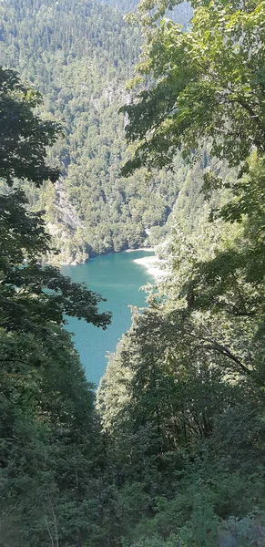 Abjasia Nuevo Aphon Verano Cielo Sol Agua Relajarse Mar Negro —  Fotos de Stock