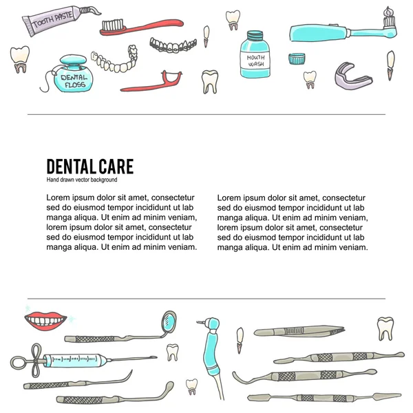 Los dentales están listos — Vector de stock