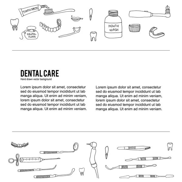 Dental sätts — Stock vektor