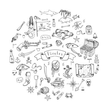 Korsanlar Icons set