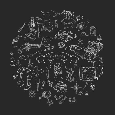 Korsanlar Icons set