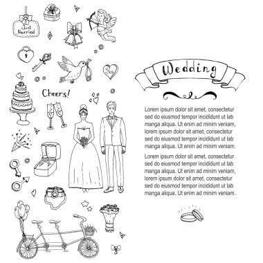 Düğün Icons set