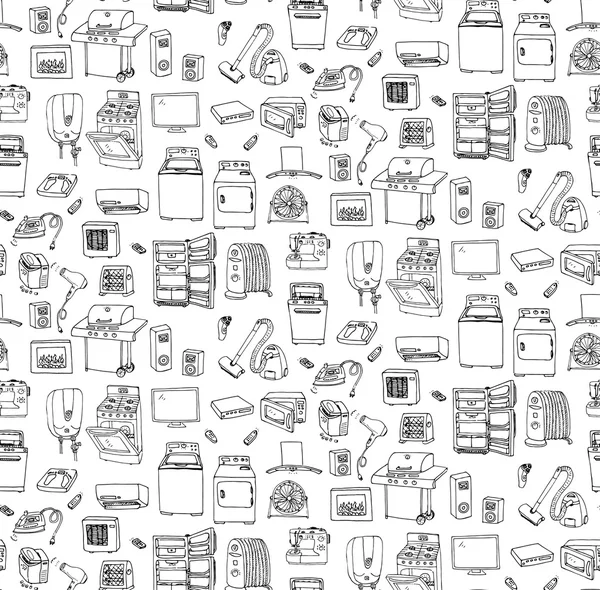 Εικονίδια οικιακών συσκευών — Διανυσματικό Αρχείο