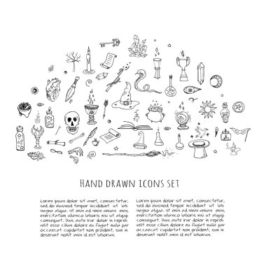 Sihirli Icons set