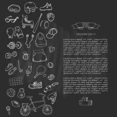 Spor Icons set