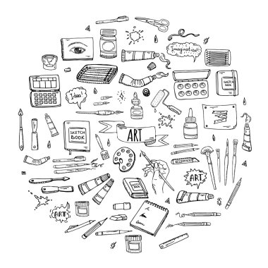 Sanat araçları seti