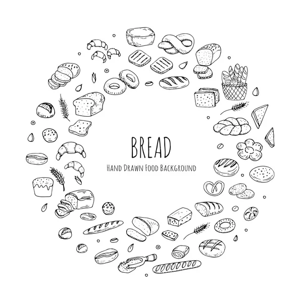 Хліб набір іконок — стоковий вектор