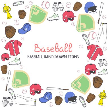 Beyzbol Icons set