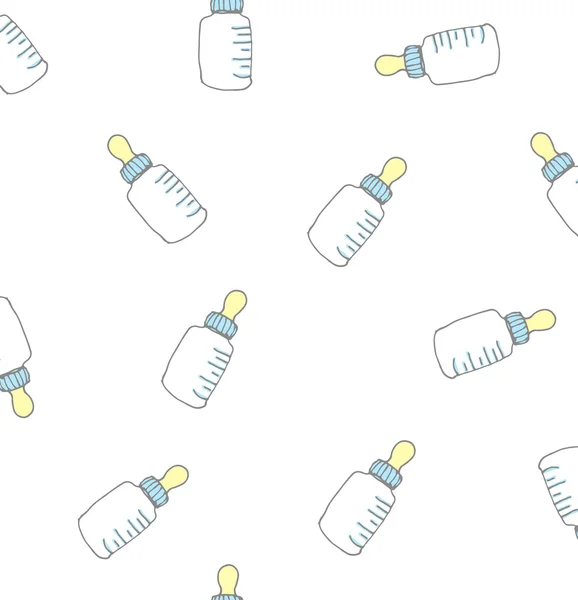 Iconos de diseño de ducha de bebé — Archivo Imágenes Vectoriales