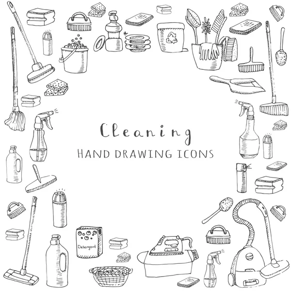 Cleaning symbols and tools